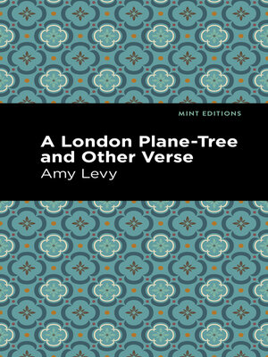 cover image of A London Plane-Tree and Other Verse